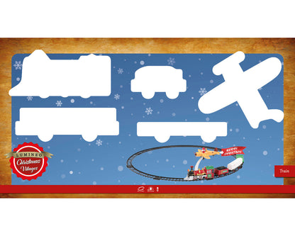 Merry Christmas  Train Party Perfetto