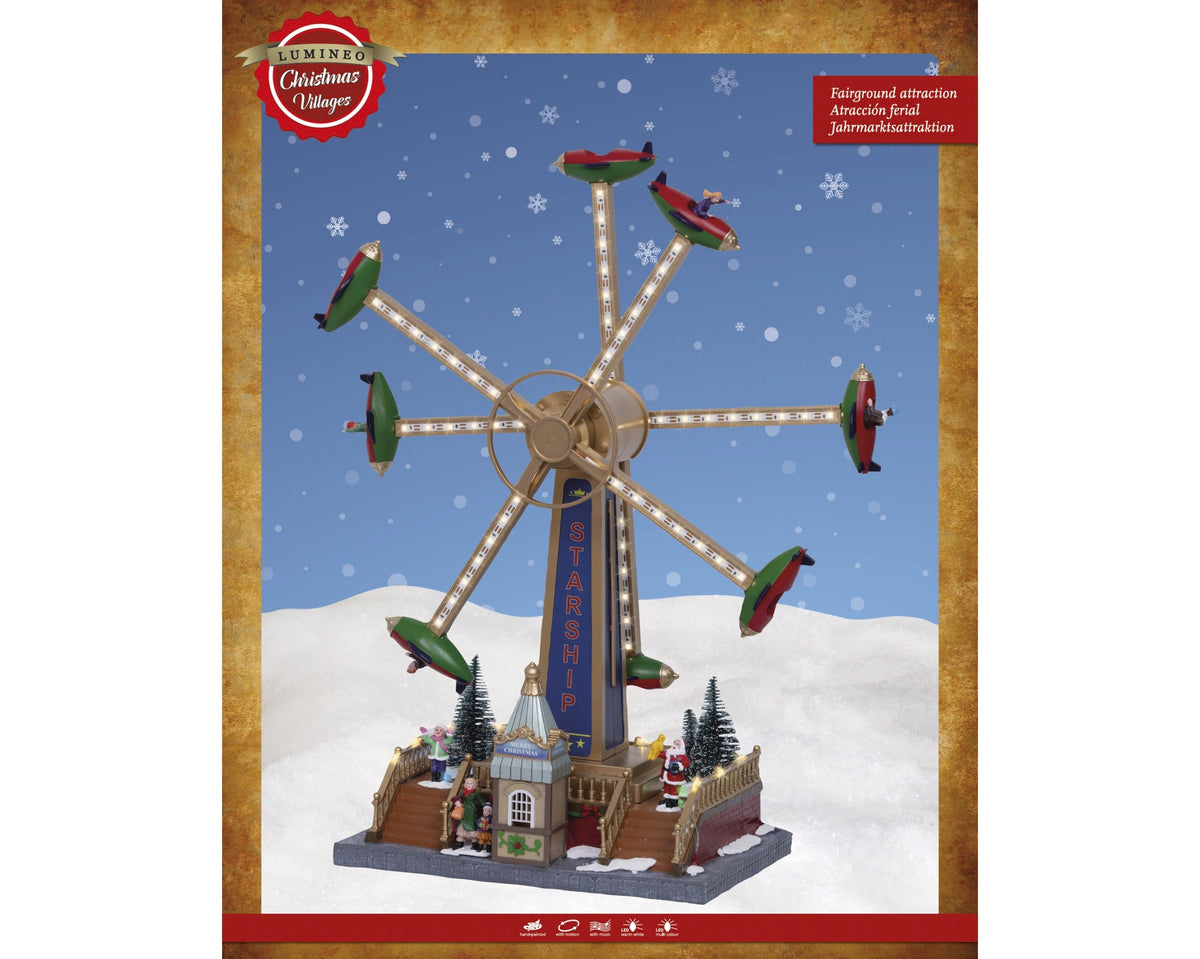 Micro LED Christmas Starship Party Perfetto