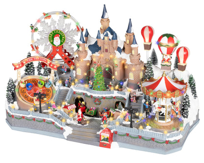 Christmas Fair LED Scenery Set with music Party Perfetto