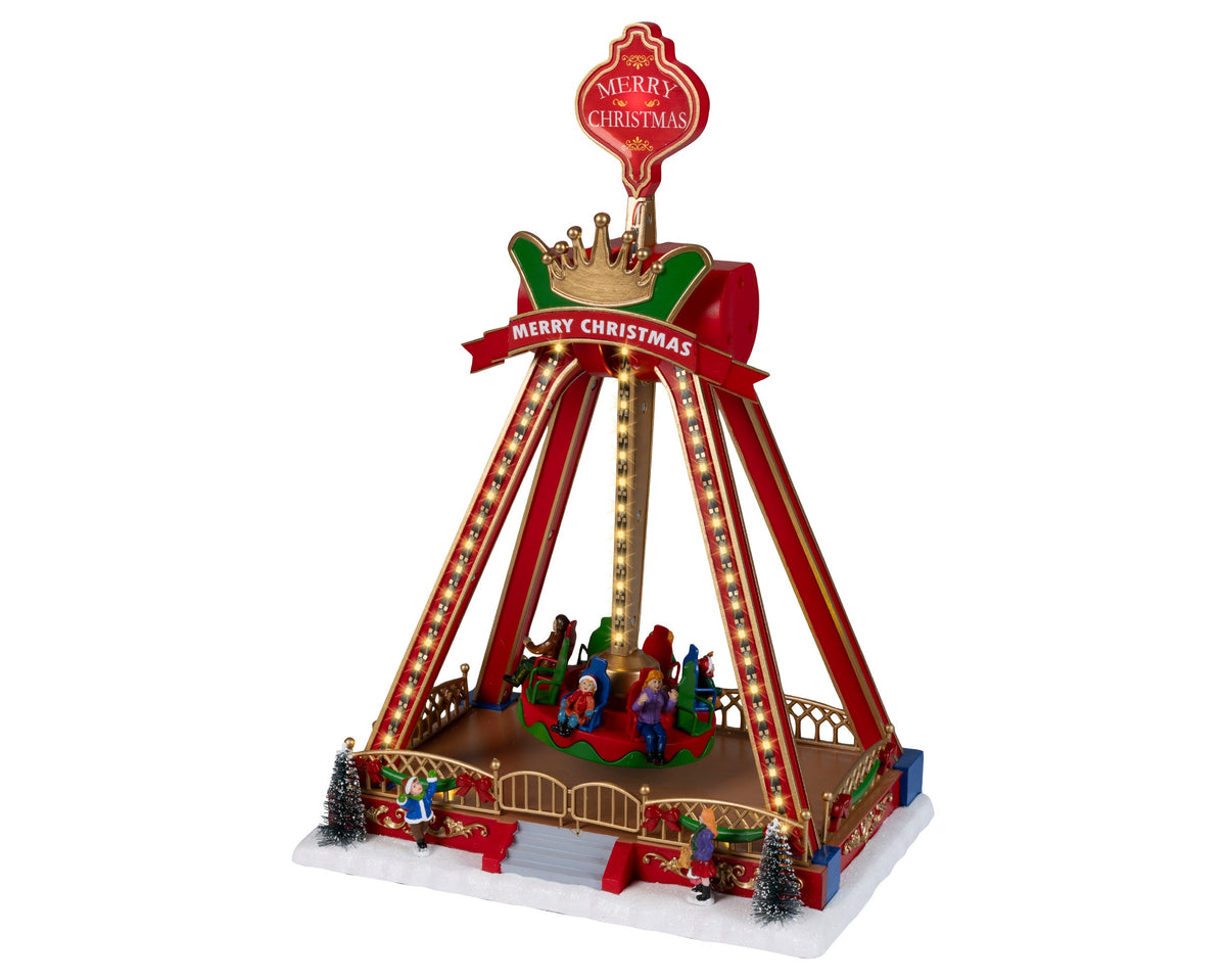 Micro LED Christmas Carnival Swing with music Party Perfetto