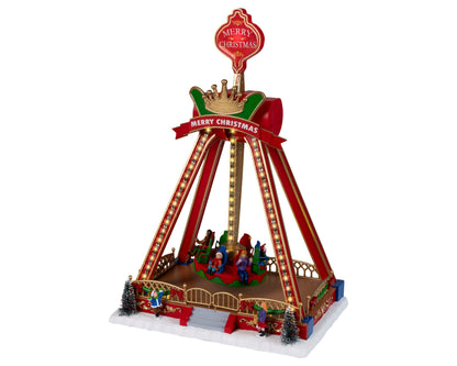 Micro LED Christmas Carnival Swing with music Party Perfetto