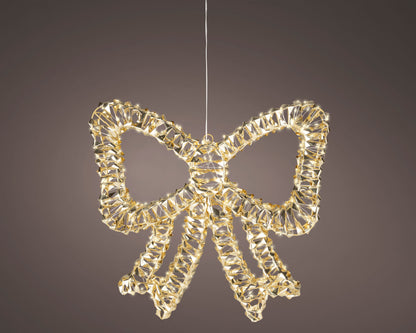Micro LED Bow H 46cm Party Perfetto