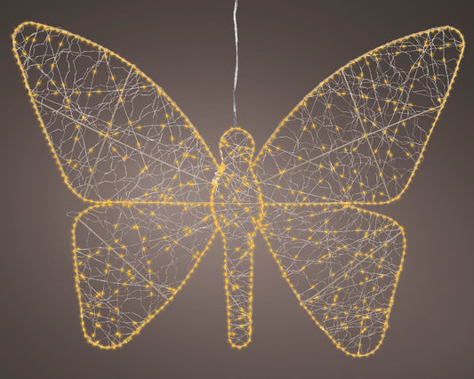 Micro LED Butterfly  (Gold)