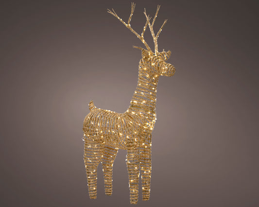 Micro LED  Standing Reindeer