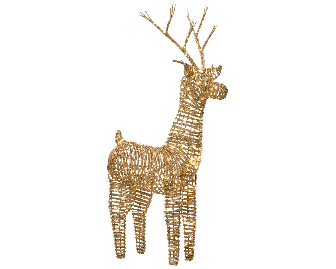 Micro LED  Standing Reindeer
