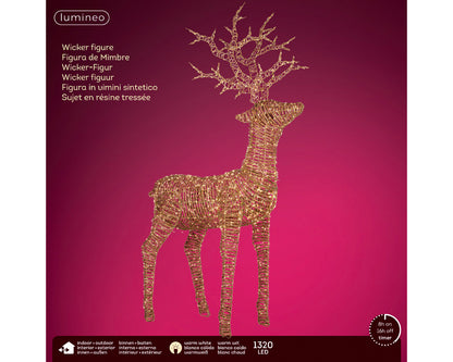 Large LED Reindeer Stag