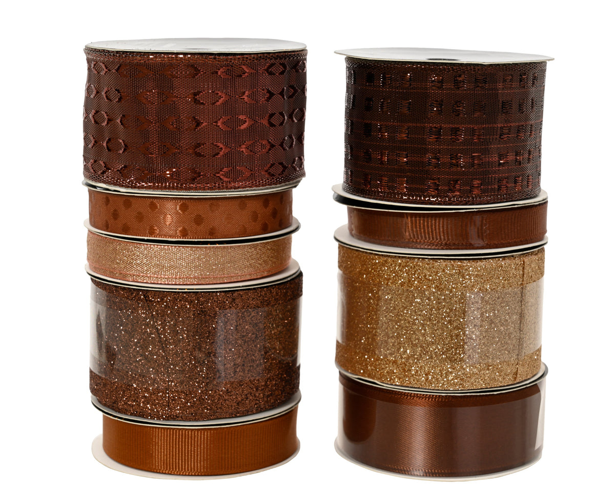 Espresso Ribbon L-270cm Party Perfetto