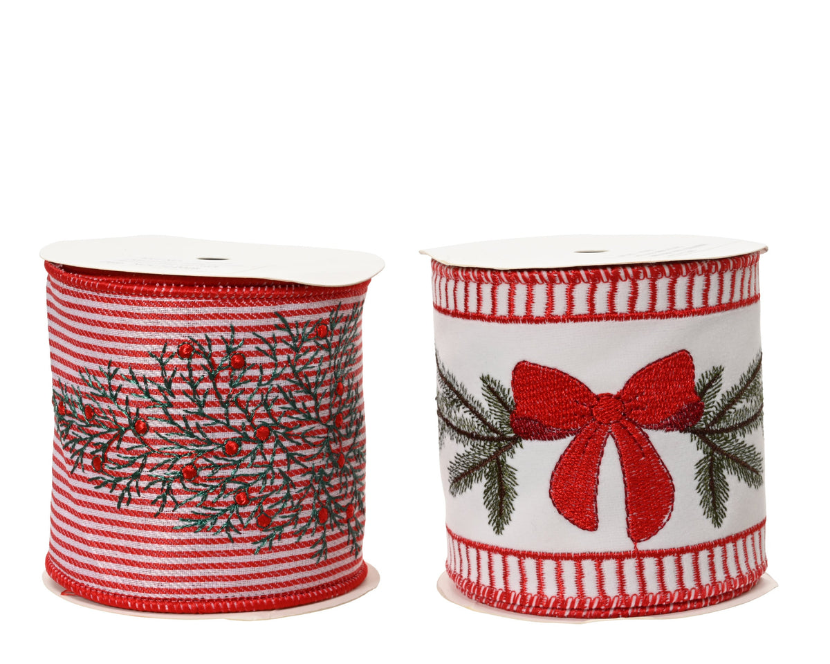Cotton Embroidery Ribbon L-200cm Party Perfetto