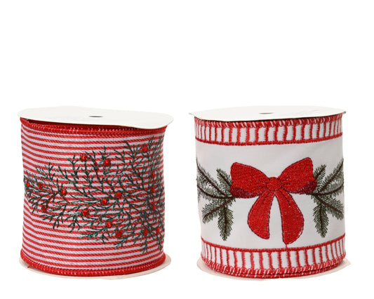 Cotton Embroidery Ribbon L-200cm Party Perfetto