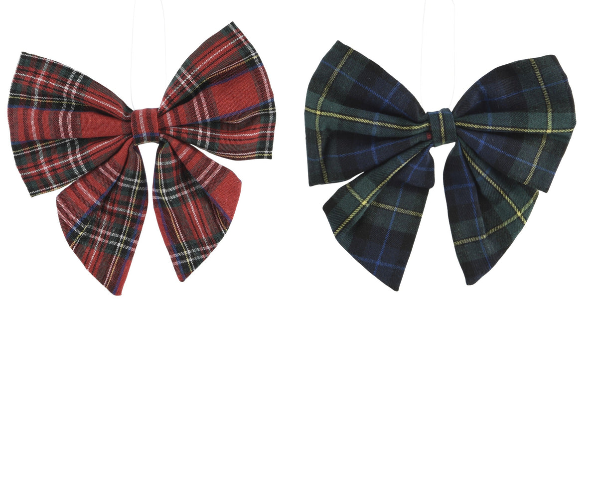 Checked Pattern Bow Party Perfetto
