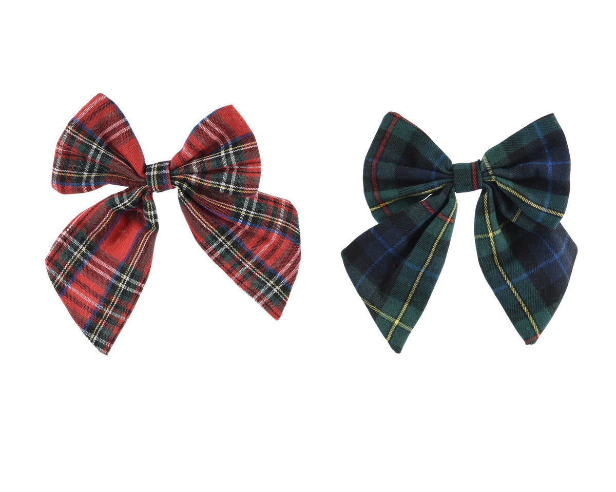 Checked Pattern Bow Party Perfetto