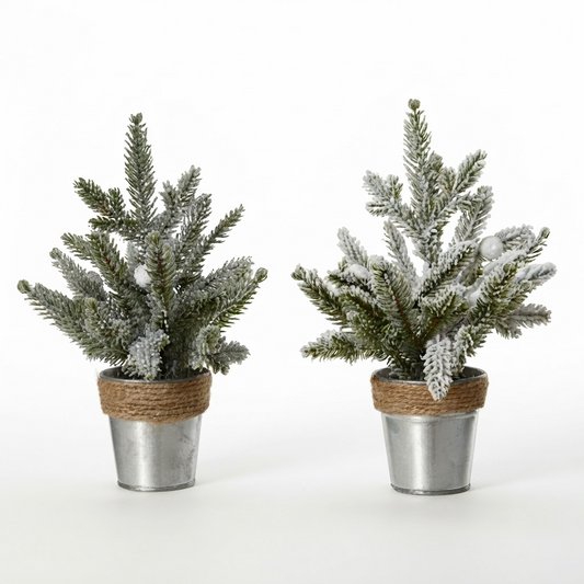 Snowy & Frosted Tree (PACK OF 1 ) Party Perfetto