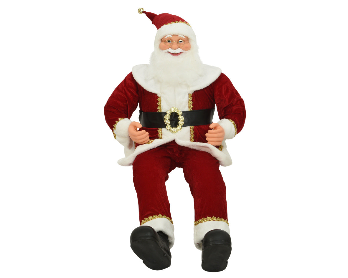 Red Sitting Santa