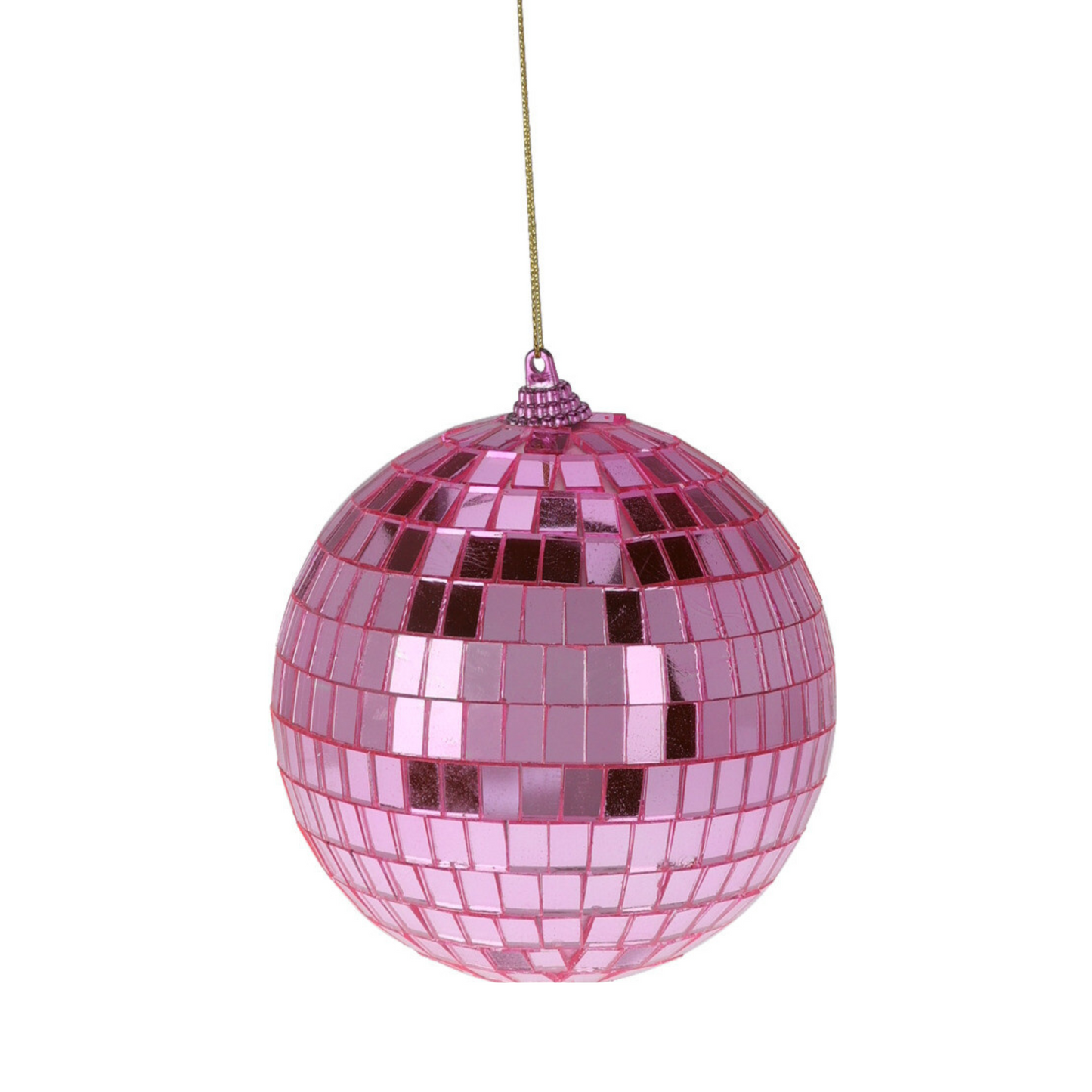 Pink Shade Mirror Bauble (Big)