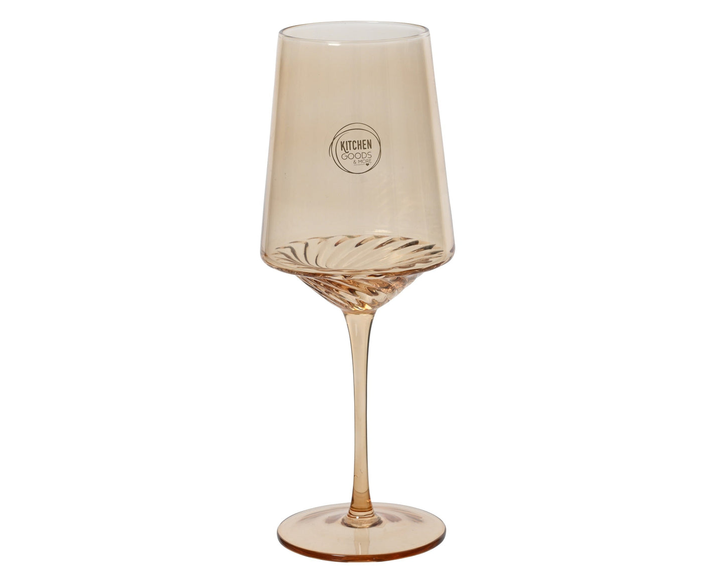 Swirl Relief Drink Glass 2 Design Option Party Perfetto