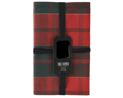 Cotton Rectangular Check Tablecloth & Table Runner Party Perfetto