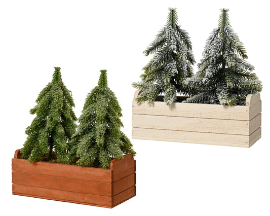Glitter & Snowy Tree (PACK OF 1 )