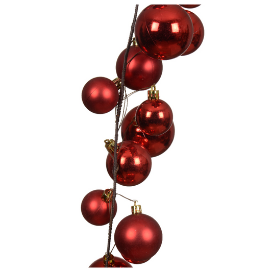 Matt & Shiny Garland 1.8 mtr