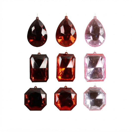 3 Different  Shaped Diamond (Pack Of 3) Party Perfetto