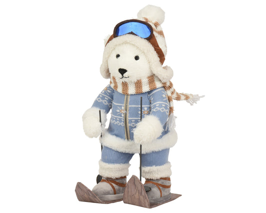 Bear with Glass, Ski Boots (46cm) Party Perfetto