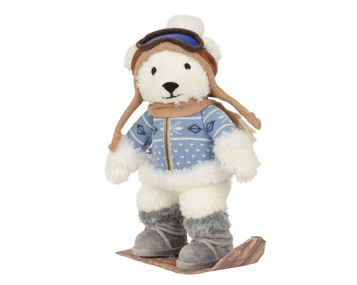 Bear with Glass, Ski Boots (33cm) Party Perfetto