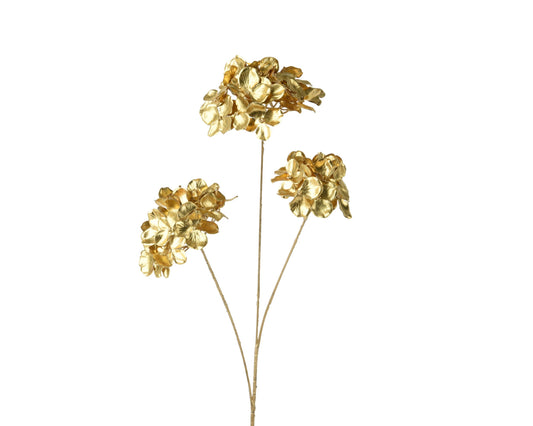 Shiny Hydrangea Flower 2Color Opt. H.72cm Party Perfetto