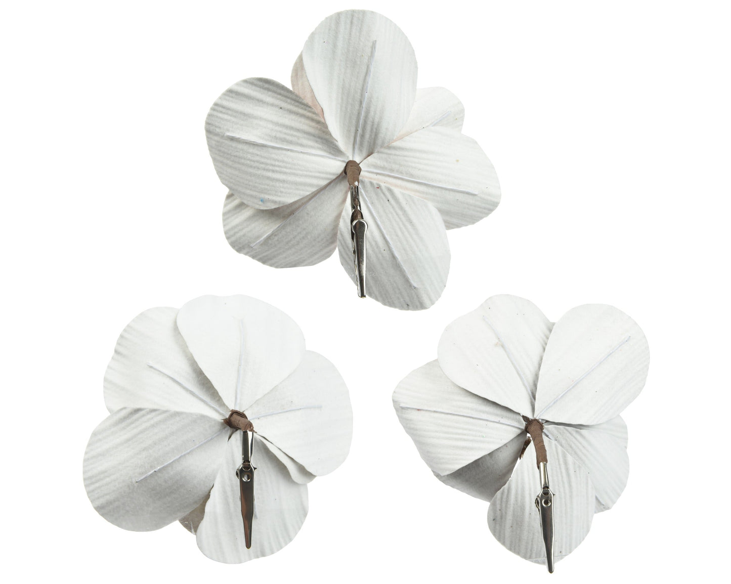 Ultra Shiny Poppy  Flowers (Pack Of 3) Party Perfetto