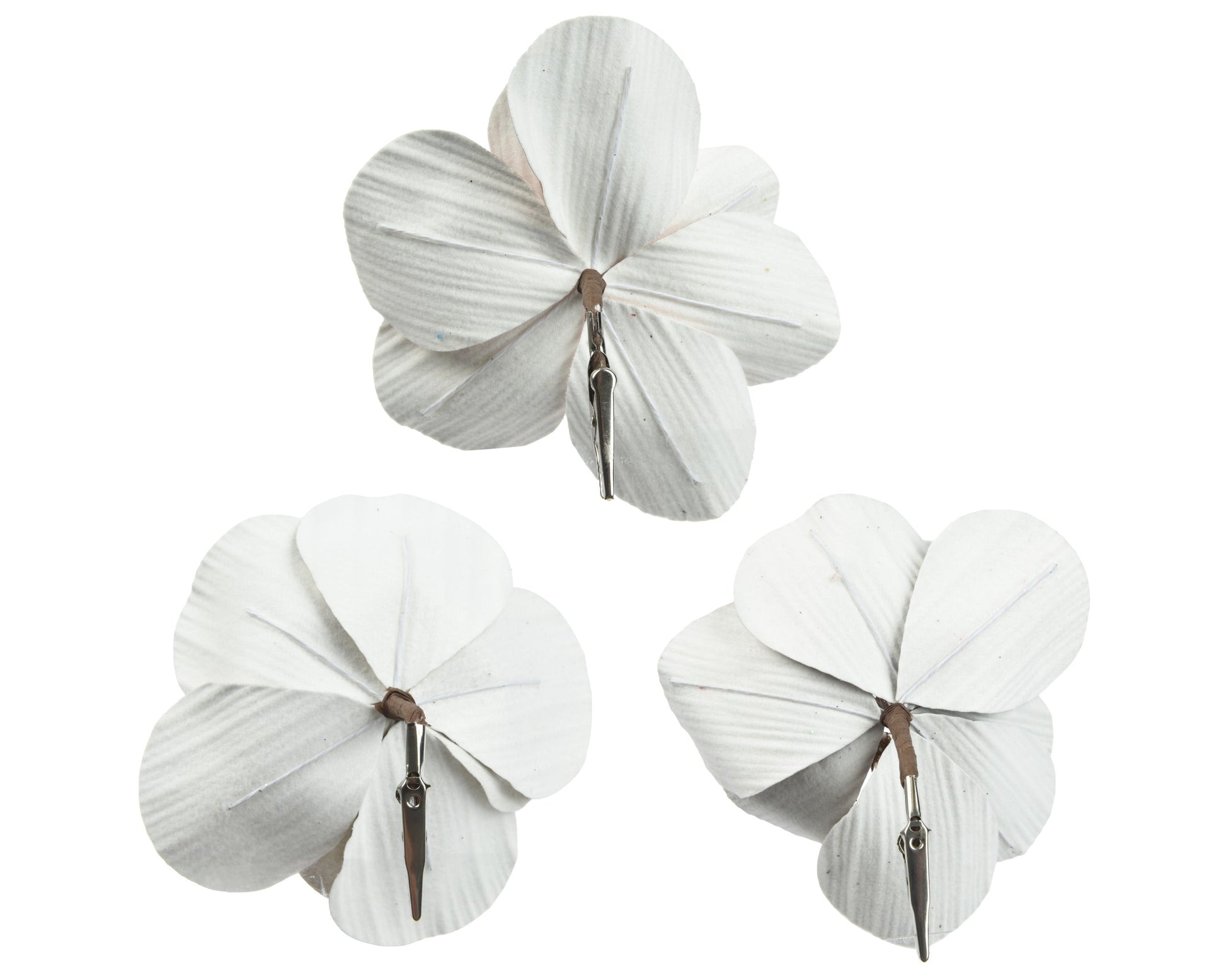 Ultra Shiny Poppy  Flowers (Pack Of 3) Party Perfetto