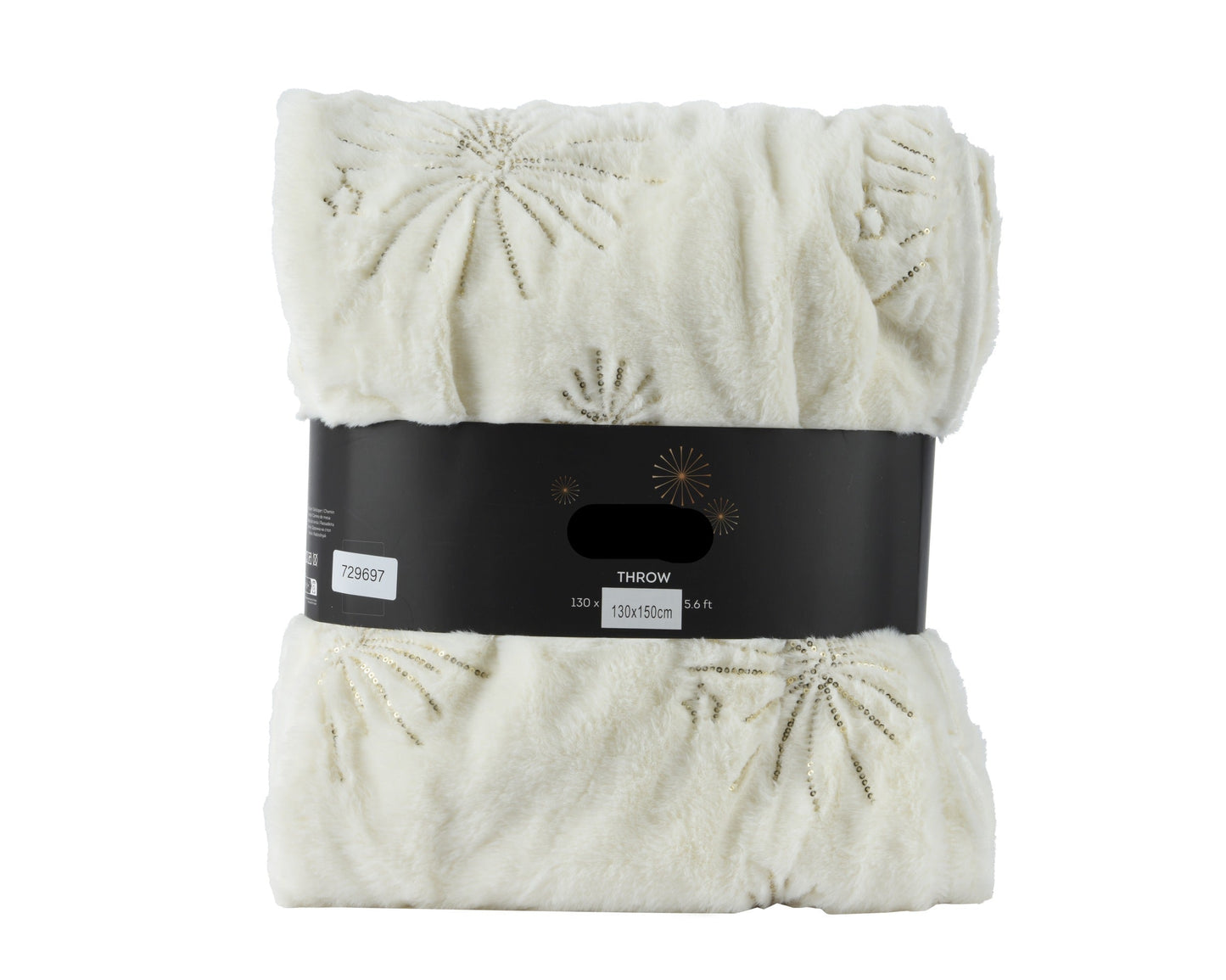 Glitter Throw  1.3Mtr 2 Color Opt. Party Perfetto