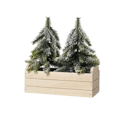 Glitter & Snowy Tree (PACK OF 1 )