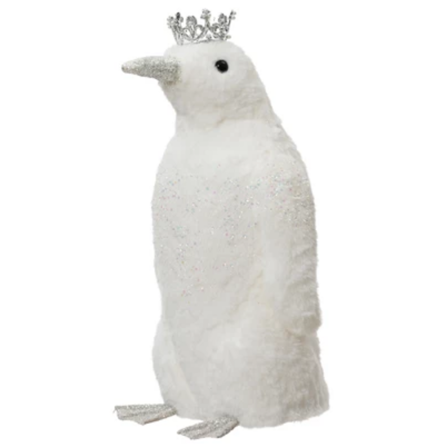 Snow Penguin with Crown