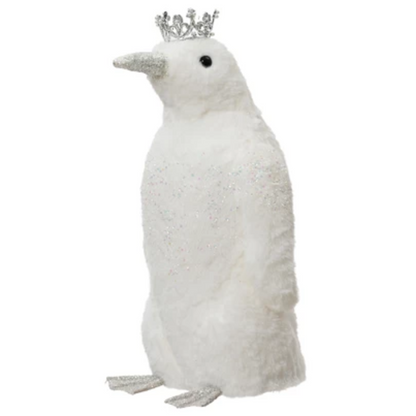 Snow Penguin with Crown PartyPerfetto