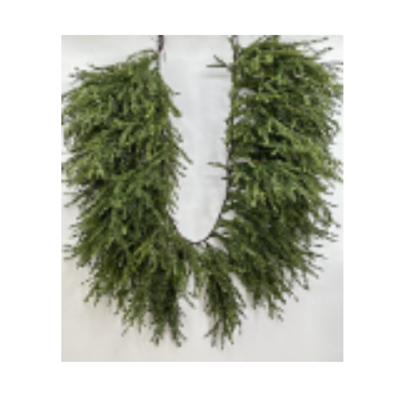 Fir Leaf Garland Fireplace 6 ft