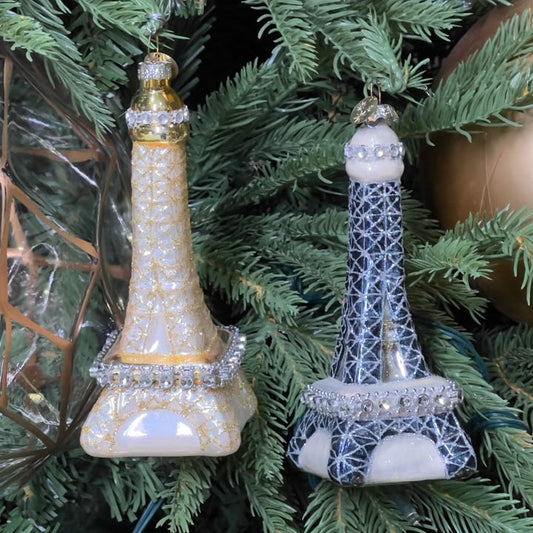 Hanging Eiffel Tower Ornament (Pack of 1) Party Perfetto