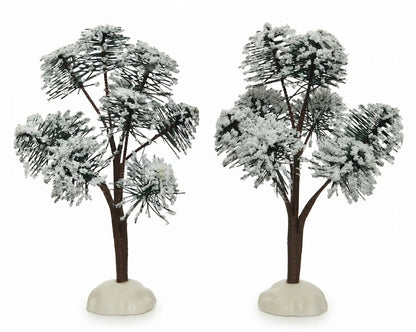 Tree With Snow 2 Design Opt. Pack of 2 PartyPerfetto