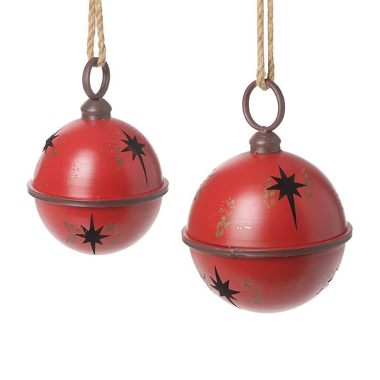 RED BELLS (SET OF 2)