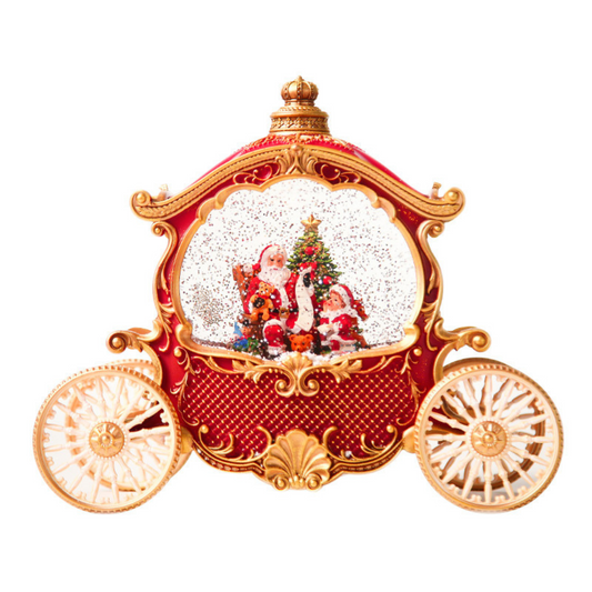 Carriage Snow Globe