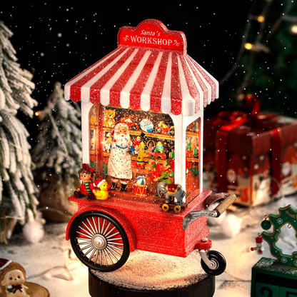 Cart Snow Globe