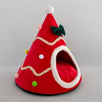 Christmas Party Pet Bed