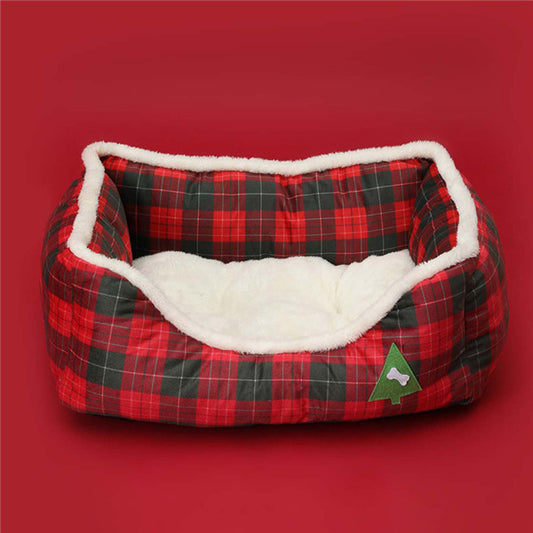 Christmas Party Pet Bed