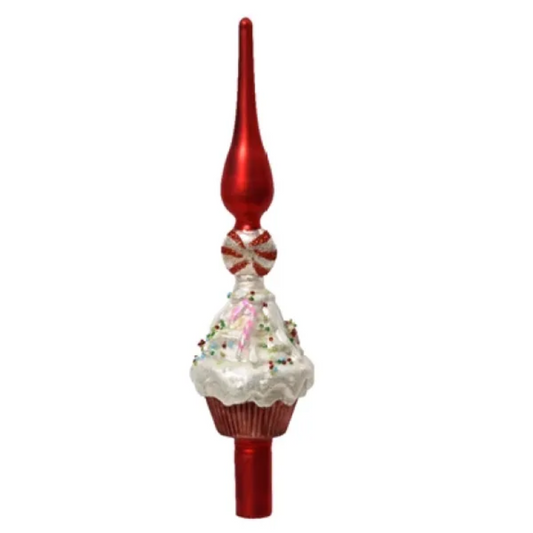 Cupcake Glass Treetopper