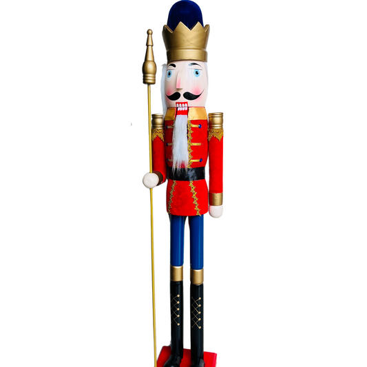 Red & Blue Giant Nutcracker