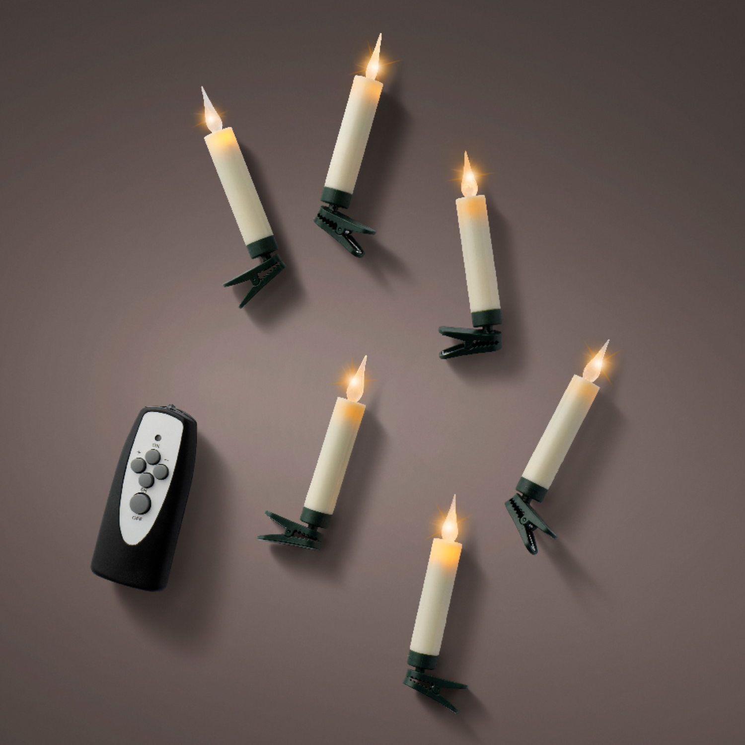LED Twinkle Candle Lights With Remote PartyPerfetto