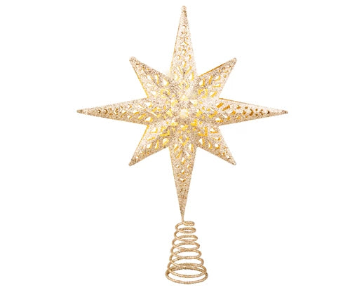 Golden Polestar Tree Topper