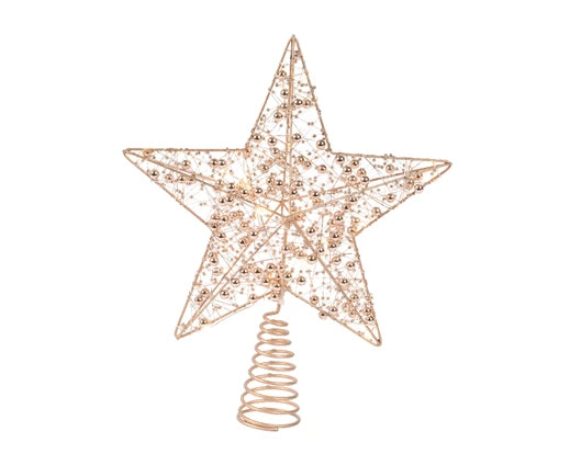 Golden Star Tree Topper