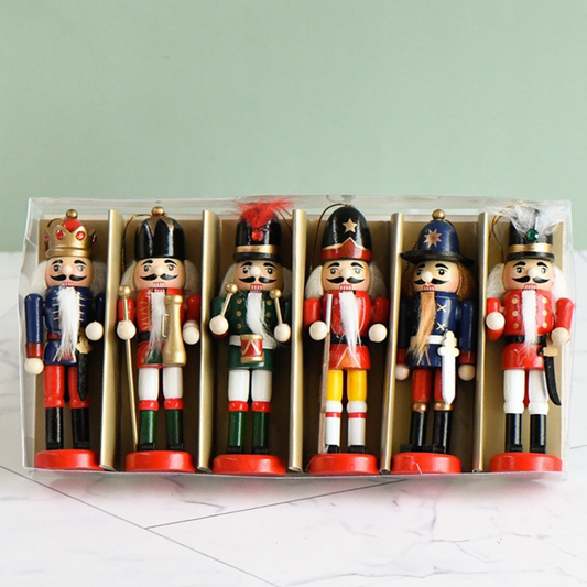 Nutcracker Ornament (Pack of 6)