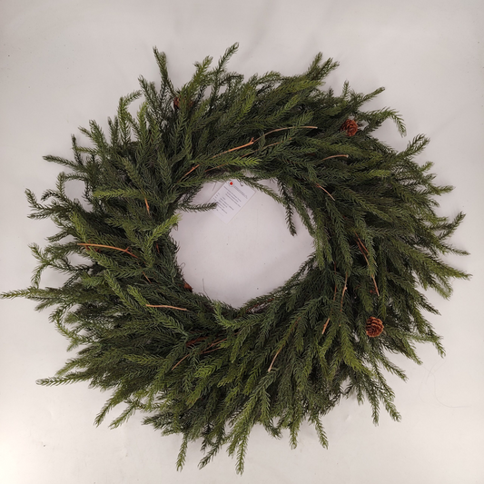 Pine Needle Wreath (78 cm)