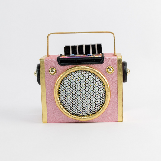 Pink Stereo Ornament