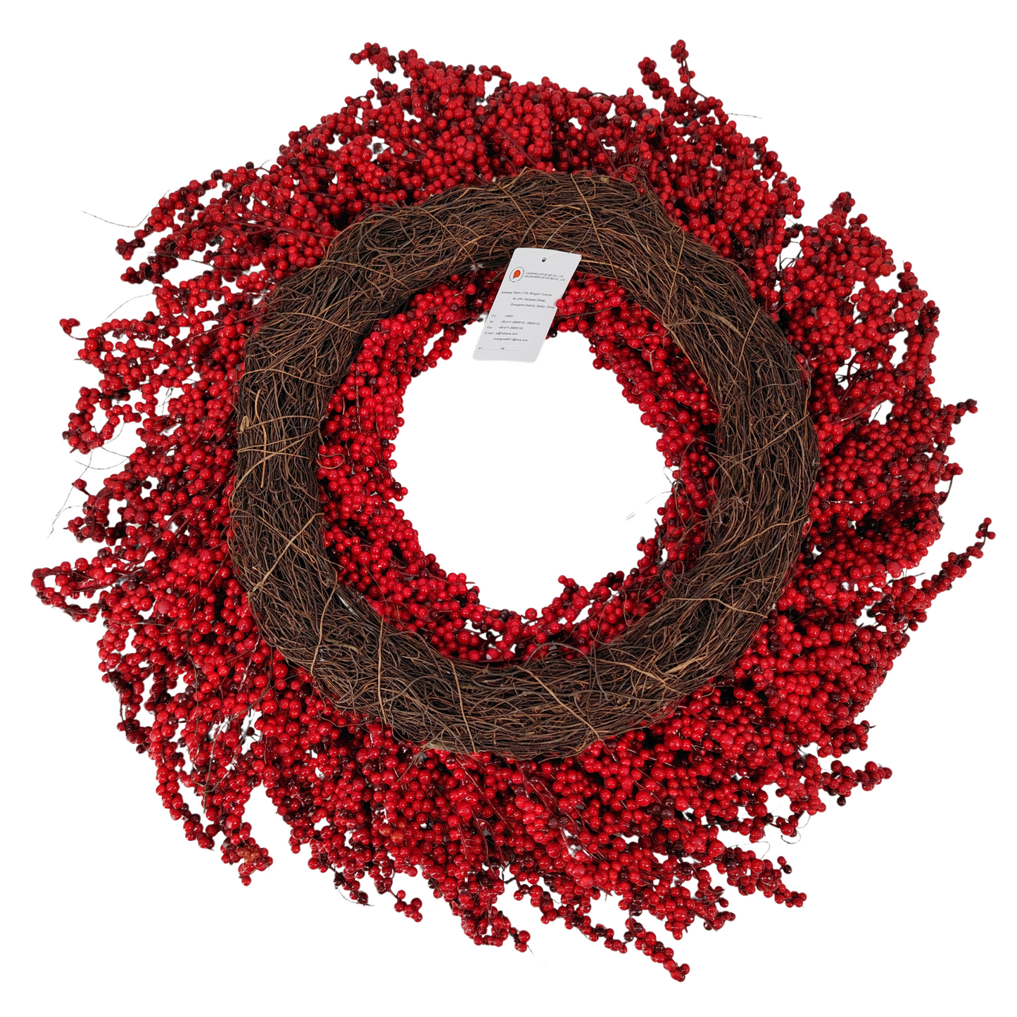 Red Berries Wreath (65 cm)