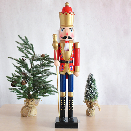 Red & Blue Nutcracker